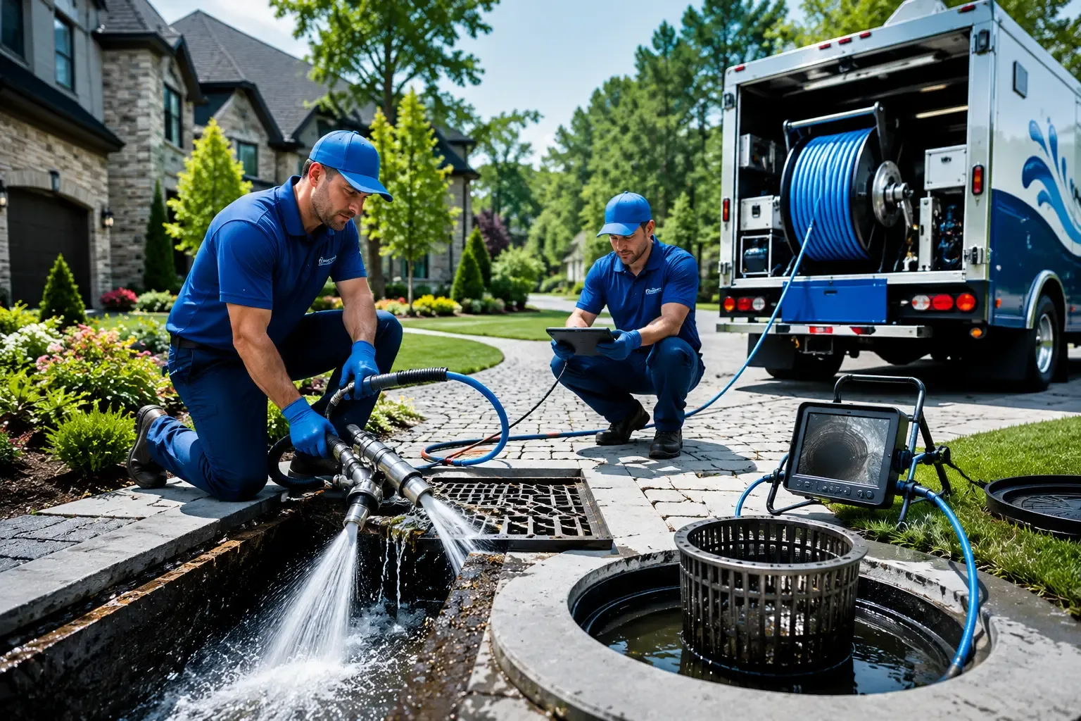 Local outdoor drain cleaning professionals in Roderfield, WV